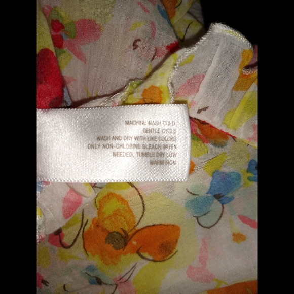 OLD NAVY Floral Sleeveless Blouse - Picture 5 of 6